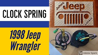 How to replace a Clock Spring on a Jeep Wrangler TJ (Step by Step)