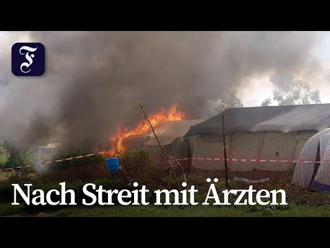 Video Thumbnail: Wütende Angehörige brennen Ebola-Klinik nieder