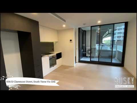 Este passeio passo a passo pela 606/10 Claremont St, South Yarra Vic 3141