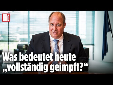 Zwei Pikse heißen heute nicht mehr voller Impfschutz! | Helge Braun bei BILD Live