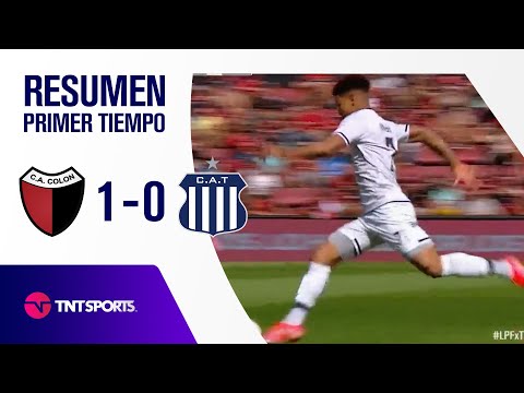 RESUMEN Primer Tiempo | Colón SF vs Talleres (1-0) | Fecha 16 - Torneo de la Liga 2021