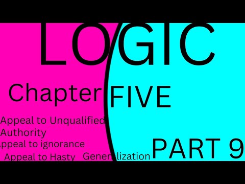 logic chapter five part nine/logic chapter five part 9