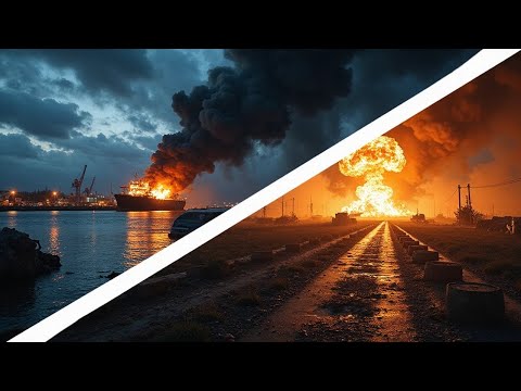 UKRAINE DEVASTATES NOVOROSSIYSK: SHESKHARIS OIL TERMINAL AND AIR-DEFENSE BASE ARE SET ABLAZE || 2025