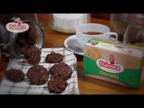 Cookies de Chocolate y Nuez/ Recetas Dánica
