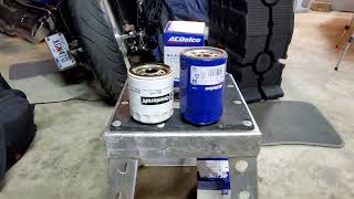 A better (more capacity) oil filter for your 5.3L GM / Hummer H3 Alpha and other GMC trucks SUV's