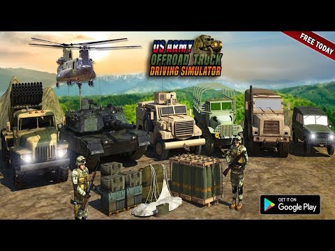 Offroad Army Transporter Truck Driver: Army Games New Android Gameplay