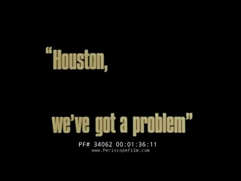 HISTORIC NASA FILM APOLLO 13 "HOUSTON WE HAVE A PROBLEM"  34062