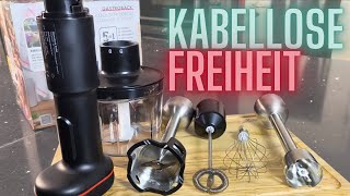 Stabmixer Test 2025: Kabelloser Stabmixer von Gastroback (Cyberweek Angebote!)