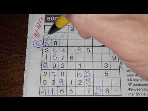 Omicron was here a week ago, wow! (#3755) Medium Sudoku puzzle 11-30-2021