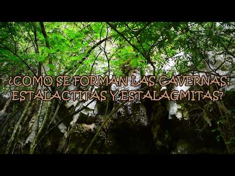 Cómo se forman las cavernas, estalactitas y estalagmitas?