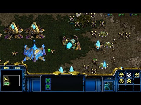 StarCraft: Remastered Co-op Campaign Protoss Mission 2 - Into the Flames