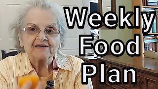Everything I Eat in 7 Days, May 31-June 6 - I'm 92 My Simple Weekly Meal Prep, Frugal Tips & Budget