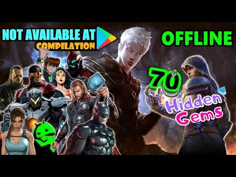 Top 70 Best Offline Android Hidden Gems │PART 1│- Not Available on Play Store Video