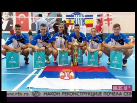 Luka Milić, balkanski vicešampion, u Jutarnjem programu TV Kruševac