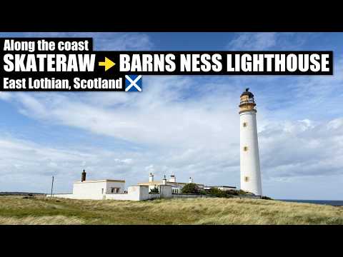 Scotland's Forgotten Coastline 🏴󠁧󠁢󠁳󠁣󠁴󠁿 Skateraw Lime Kilns to Barns Ness Lighthouse