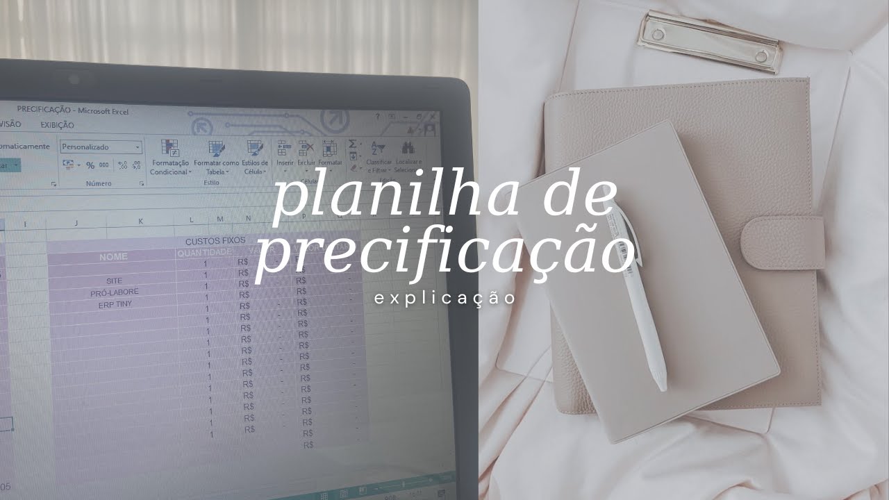 FIZ MINHA PRÓPRIA PLANILHA DE PRECIFICAÇÃO | | loja de semijoias banhadas a prata