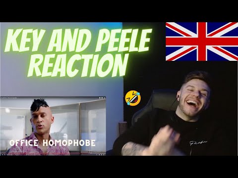 Key and Peele - Office Homophobe Reaction 🇬🇧Brit Reacts