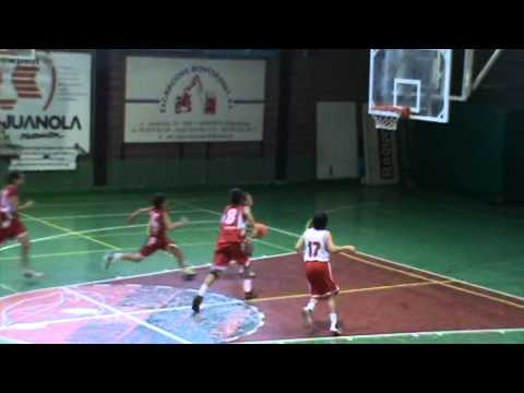 Contraatac Roger Sanahuja al partit La Salle Manresa - Mini Vermell Manresa. Novembre 2011