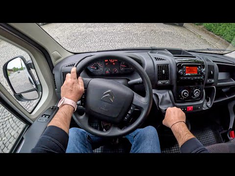 2023 Citroen Jumper [2,2 BlueHDi 140HP] |0-100| POV Test Drive #1707 Joe Black