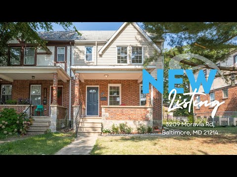 Charming 3BD/1.5BA Townhome in Moravia, MD! property video