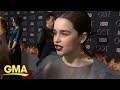 The Best Moments From The 'Game Of Thrones' Red Carpet Premiere L GMA