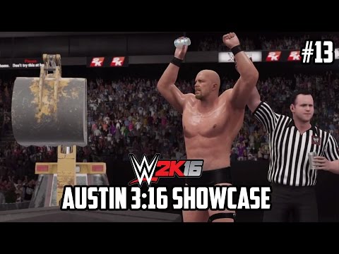 WWE 2K16 - 2K Showcase -"Austin 3:16" Walkthrough Part 13[1080p HD PS4] No Comment