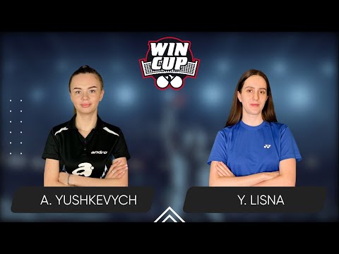 09:00 Anastasiia Yushkevich - Yaroslava Lisna 09.06.2025 WINCUP Women Professional TABLE 1