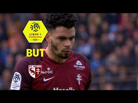 But Emmanuel RIVIERE (24' pen) / RC Strasbourg Alsace - FC Metz (2-2)  (RCSA-FCM)/ 2017-18