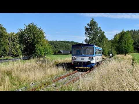 ČD 810.666 - Os 27006 + 27007 - Sadov-Podlesí - 12.8.2023