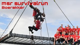 Boerakker MSR Survivalrun