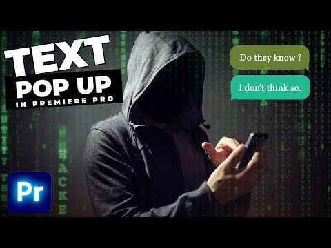 MOTION Blur TEXT ANIMATION In Premiere Pro