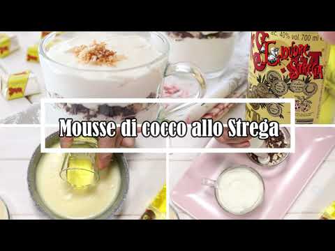Mousse di cocco e Strega