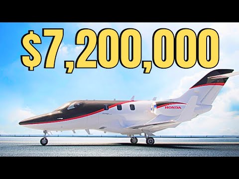Inside the $7.2m HondaJet Elite II