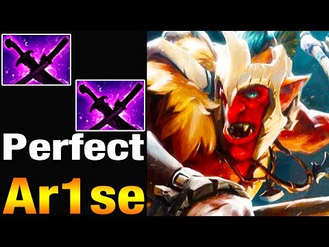 Ar1se 7,8k MMR Plays Troll Warlord - Dota 2