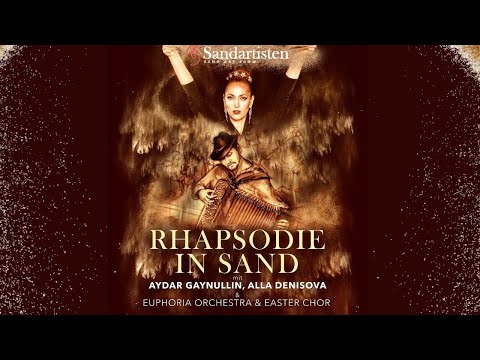 RHAPSODIE IN SAND | AYDAR GAYNULLIN | DIE SANDARTISTEN  #sandmalerei #sandart #euphoriaorchestra