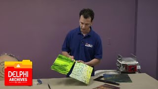 How to Cut Hand Rolled Art Glass | Delphi Glass