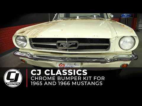 1965-1966 Mustang Front and Rear Bumper Install