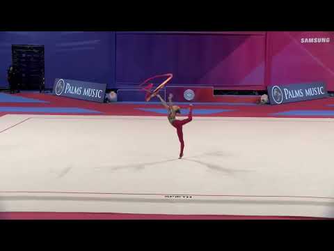 ONOPRIIENKO Viktoriia (UKR) RIBBON AA 33,05 - WC Sofia 2024