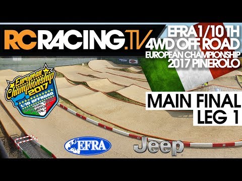 EFRA 1/10th 4WD Off Road Euros 2017 - A Main Leg 1