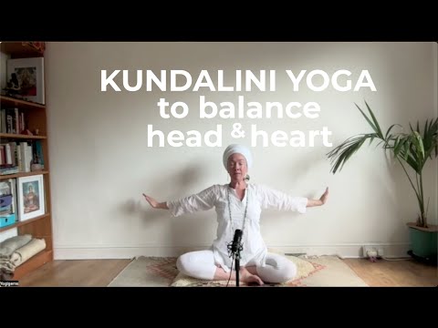 20-minute kundalini yoga to balance head & heart ♥️ Heart is where the home is ♥️ Yogigems