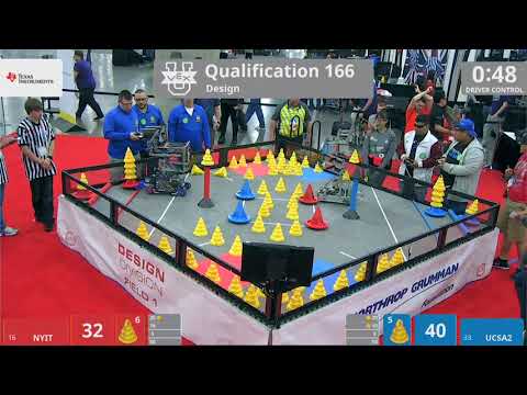 2018 VEXU Design Q166 - NYIT vs UCSA2 - 69 to 62