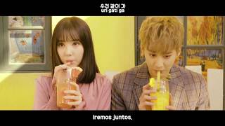 (MV) CHUNJI/EUNHA - Hold Your Hand(왼손 오른손)[HANG/ROM/ESPAÑOL][COLOR CODED LYRICS]