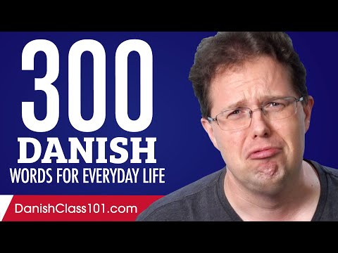 300 Danish Words for Everyday Life - Basic Vocabulary #15