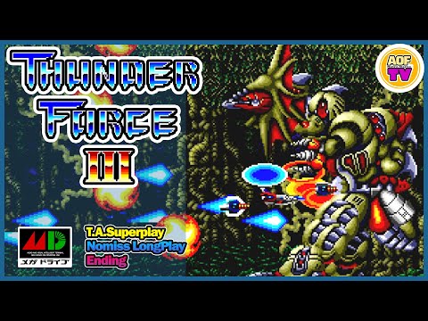 【GENESIS】 Thunder Force III Instead of you, I'm going to clear it up nicely! ■ TAS ■ No.0064