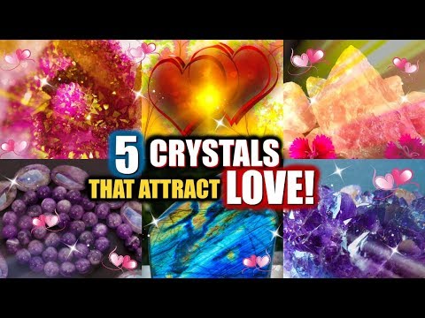 5 CRYSTALS THAT ATTRACT LOVE! │ How To Use Stones To Manifest Love and Self Love! Video