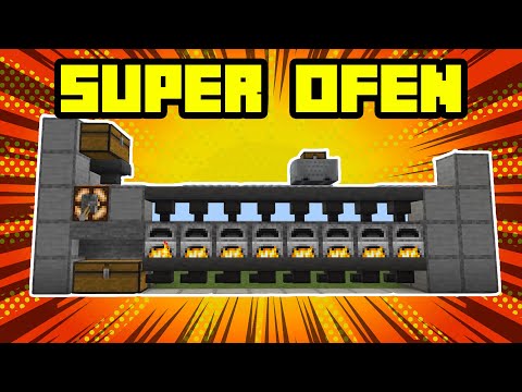 Minecraft Bedrock Automatic Kiln