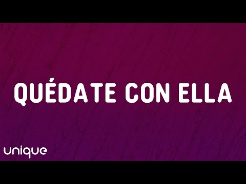 Natalia Jiménez - Quédate Con Ella (Letra/Lyrics)