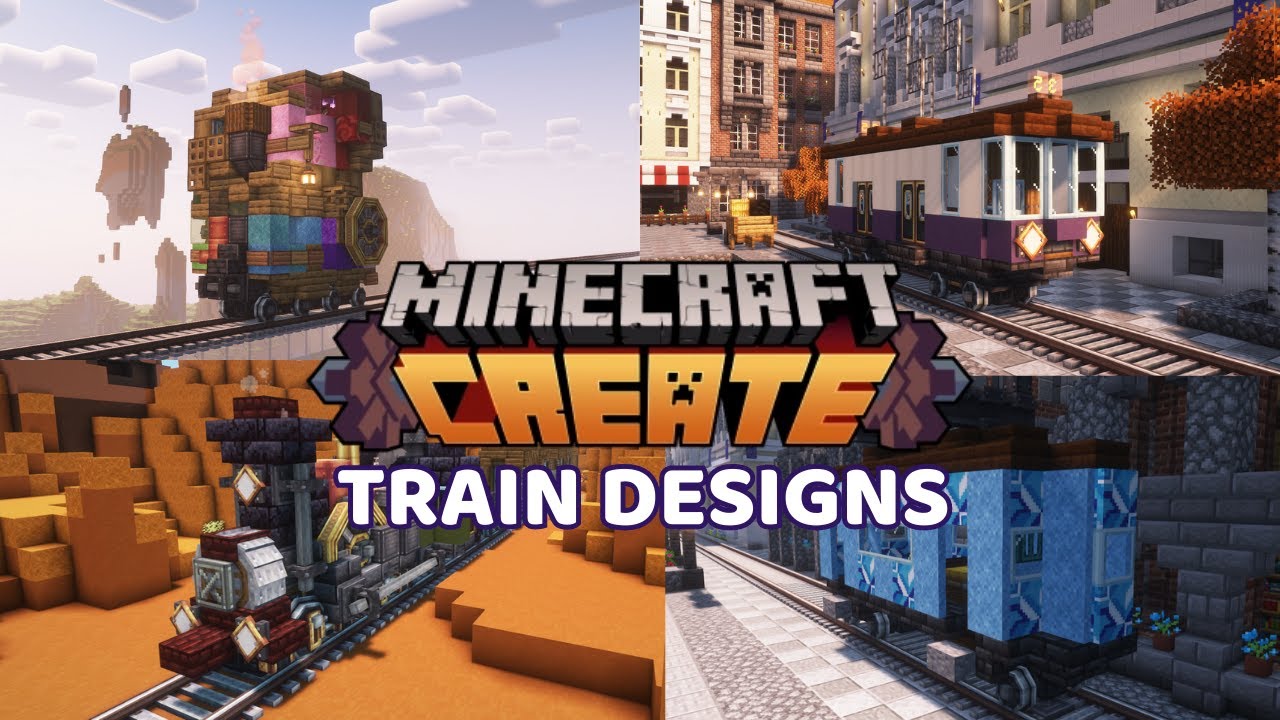Train Designs - Minecraft Create Mod [2]