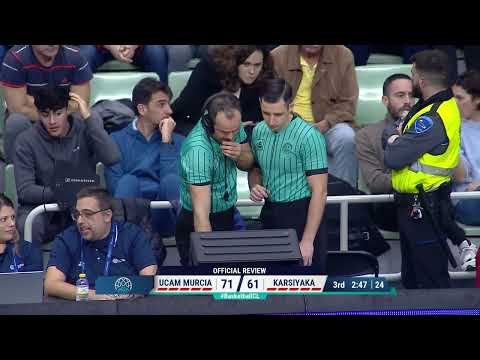 Tough Call 2: UCAM Murcia vs Pinar Karsiyaka - Disqualifying Foul