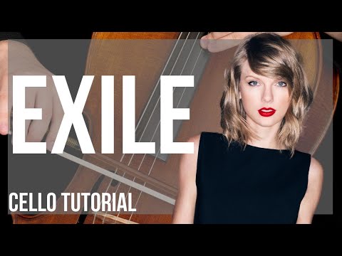 How to play exile by Taylor Swift and Bon Iver on Cello (Tutorial)